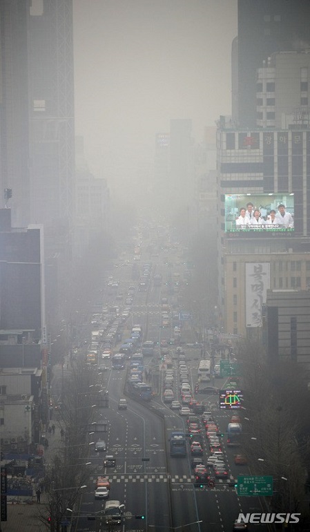 大気汚染世界１位ソウル市！２位仁川市！４割以上のディーゼル車や老朽化した火力発電所が主な原因