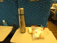 新幹線でお茶とは！