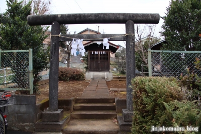 御嶽神社(八王子市散田町)1