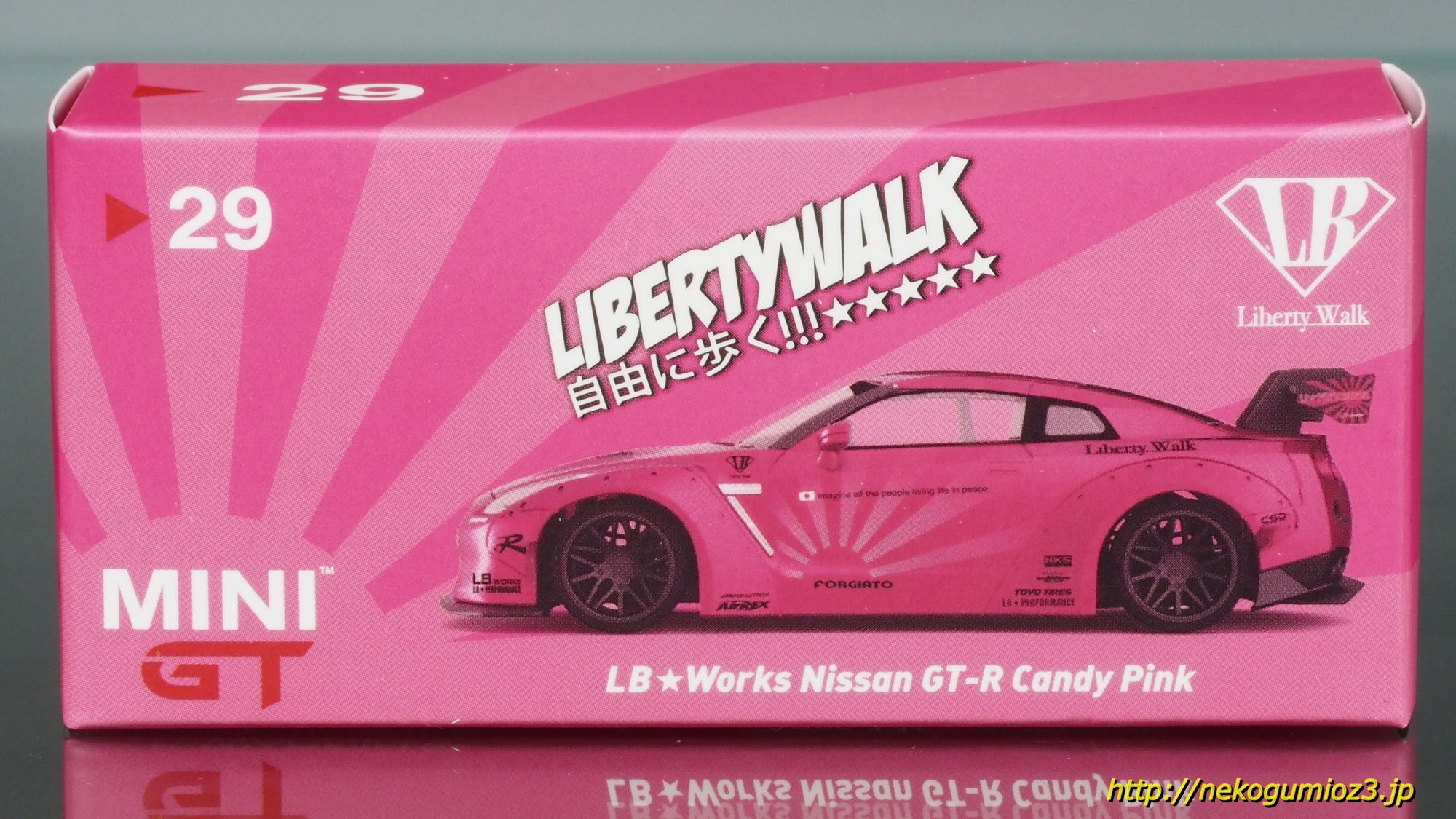TSM MODEL MINI GT 【No.29】 1/64 LB☆WORKS 日産 GT-R R35 【GT 