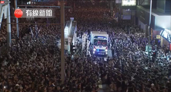 香港 民度 逃亡犯条例 デモ 中国