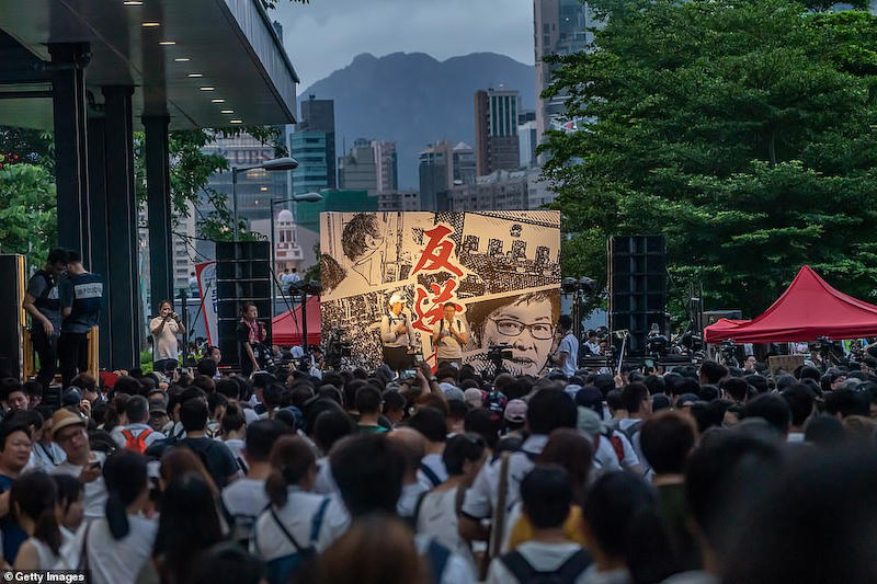 香港 逃亡犯条例 デモ 中国