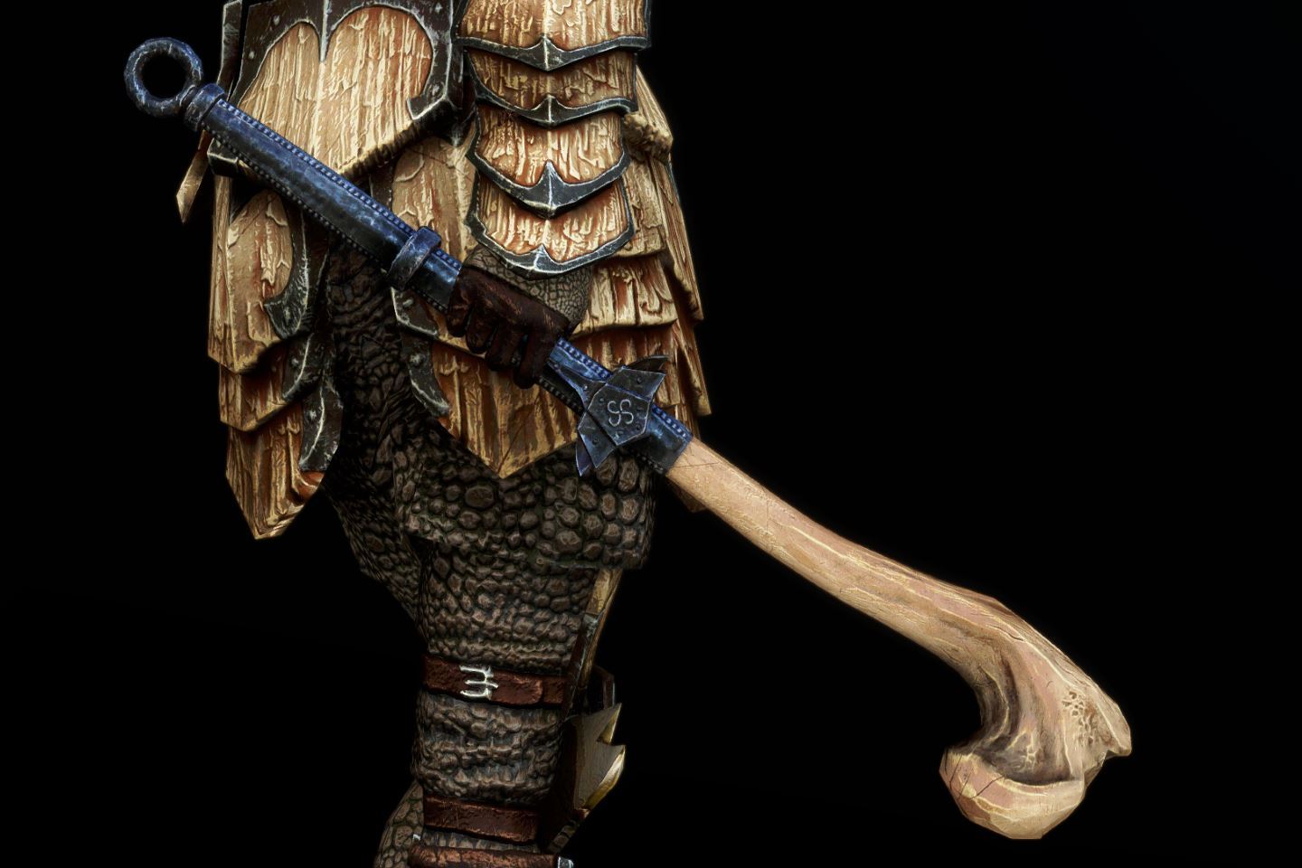 Skyrim Se Le Mod紹介 Frankly Hd Dragonbone And Dragonscale Armor And Weapons その１ 武器 紹介