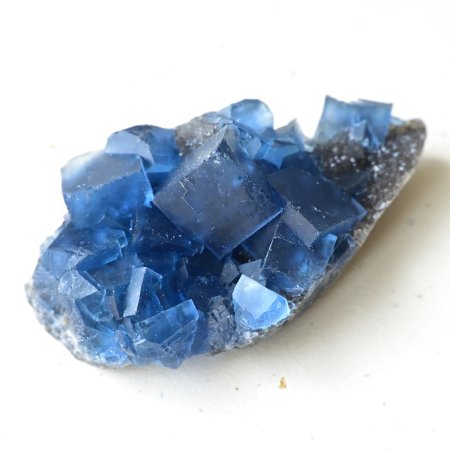 フローライト（蛍石） Indigo blue 中国・福建省産 74g/ 鉱物・結晶 