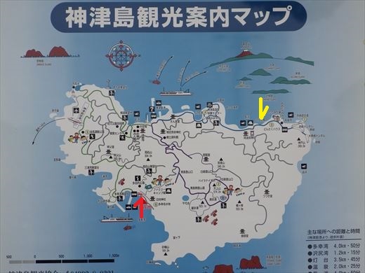 神津島地図１